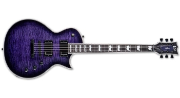 LTD EC-1000 QM STPSB SEE THRU PURPLE SB